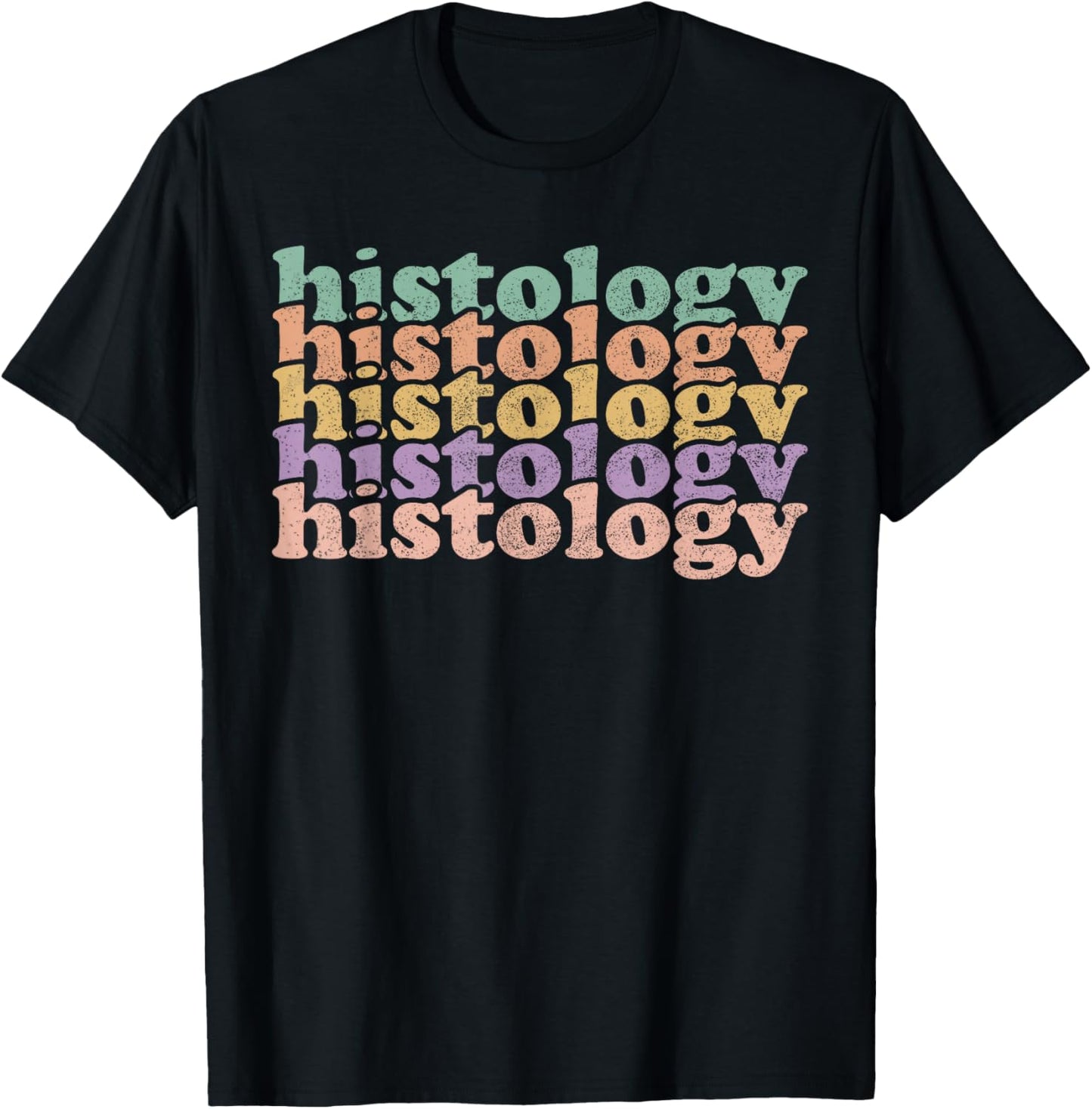 Histology Retro for Histologist Histotechnician Histotechnol T-Shirt - T-Shirt | Black