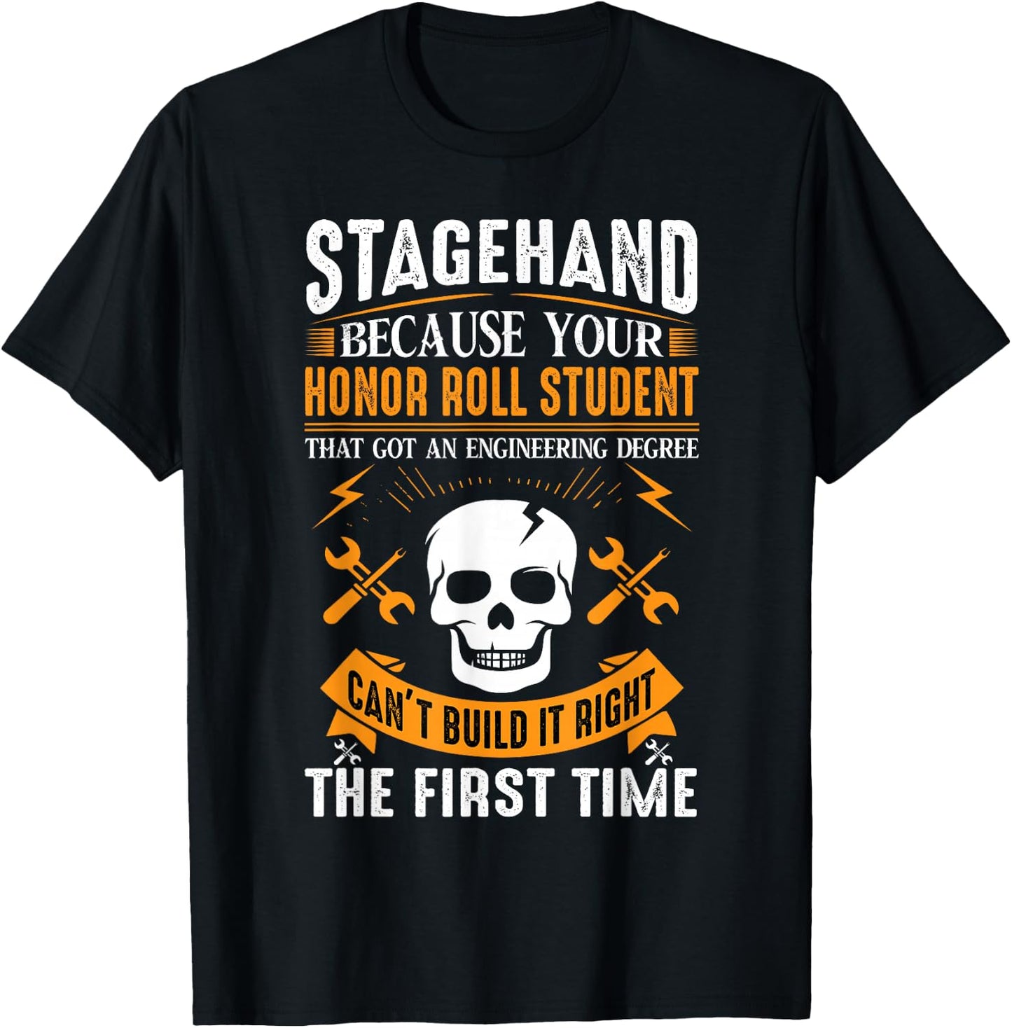 Men Women I'm A Stagehand T-Shirt - T-Shirt | Black