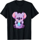 Koala Bear Boba Tea Bubble Tea Anime Kawaii T-Shirt - T-Shirt | Black