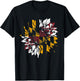 Sunflower Maryland flag T-Shirt - T-Shirt | Black