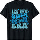 In My Swim Mom Era Mother's Day Funny Sports Mama T-Shirt - T-Shirt | Black