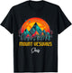 Vesuvius Italy T-Shirt - T-Shirt | Black