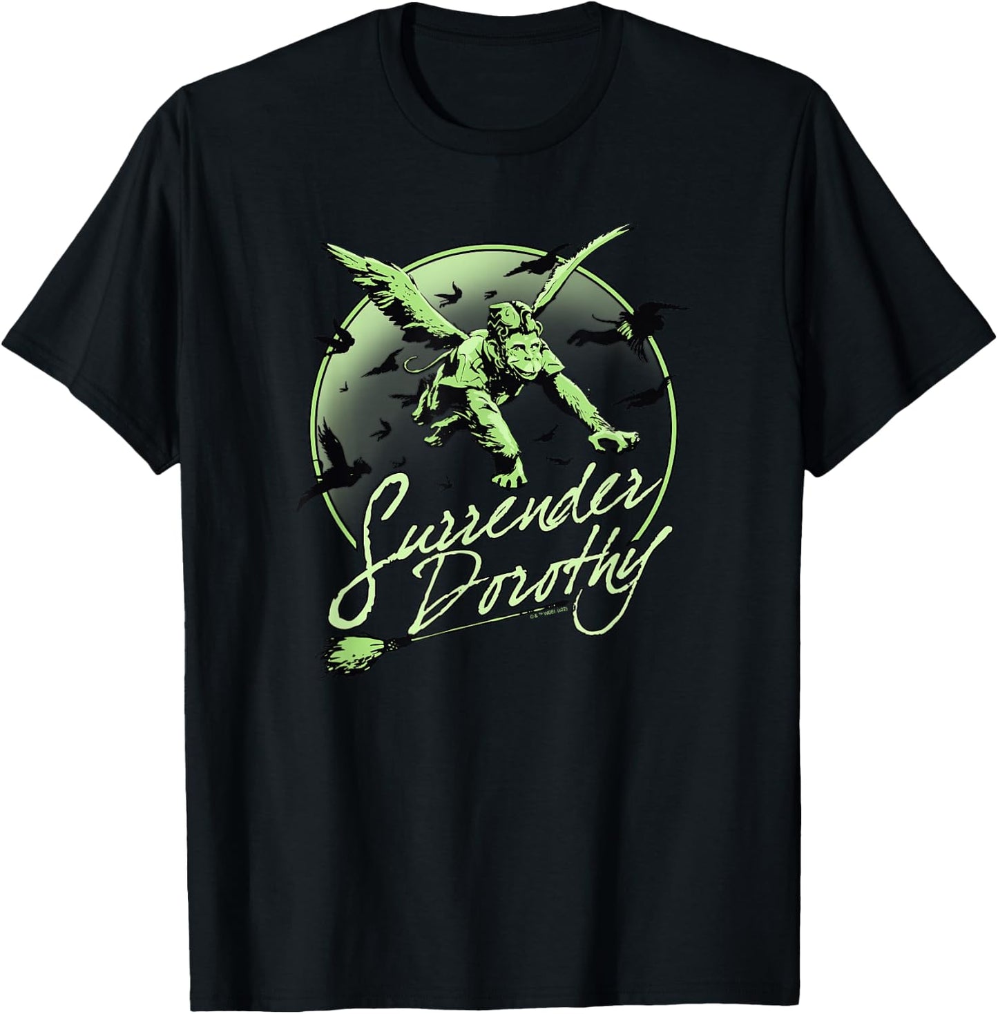 The Wizard of Oz Flying Monkey Surrender Dorothy! T-Shirt - T-Shirt | Black