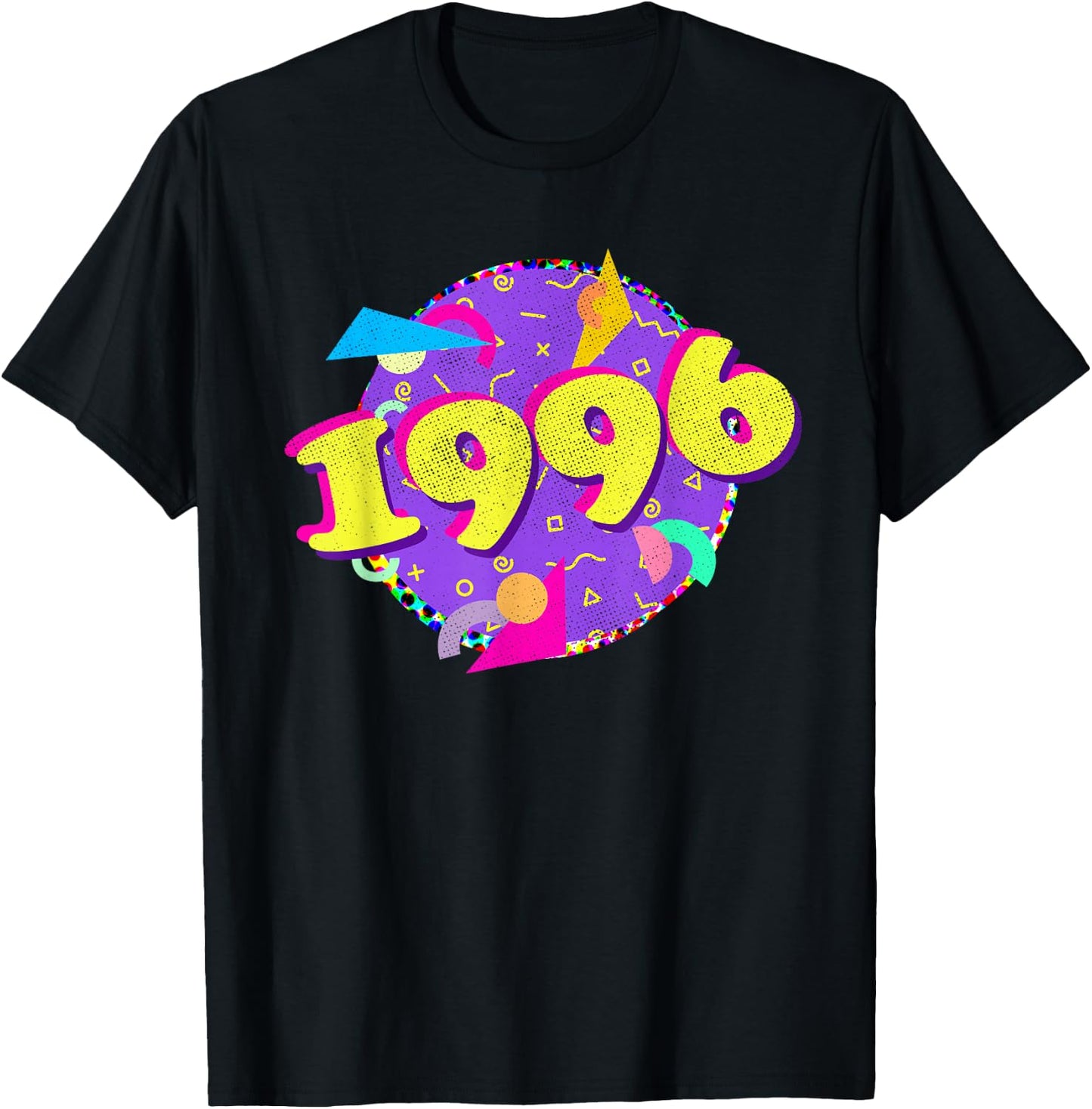 Birthday Retro 90s Style 1996 T-Shirt - T-Shirt | Black