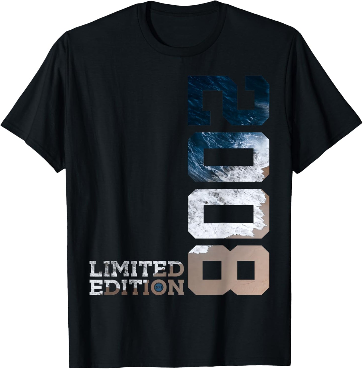 18 Jahre 18. Geburtstag Limited Edition 2008 T-Shirt - T-Shirt | Black