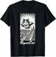Super Cat, funny, manga style, Super Animals T-Shirt - T-Shirt | Black