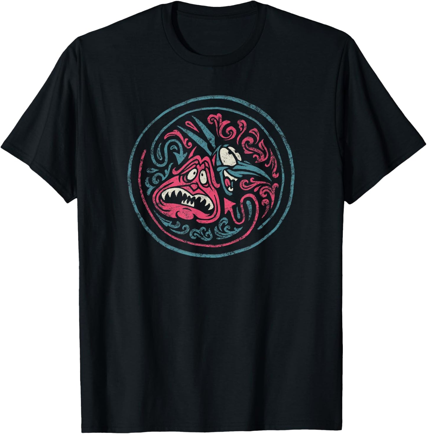 Disney Villains Hercules Pain and Panic T-Shirt - T-Shirt | Black