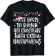 Most Likely To Drink Hot Chocolate Christmas Family Matching T-Shirt - T-Shirt | Black