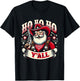 Holiday Cowboy Santa - Country Western Christmas Spirit T-Shirt - T-Shirt | Black