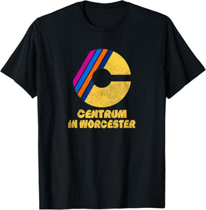 Worcester Centrum Concert Venue Retro Sports Arena Funny T-Shirt - T-Shirt | Black