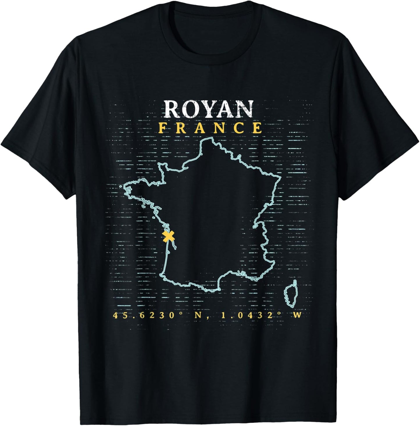 France Royan T-Shirt - T-Shirt | Black