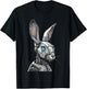 Rabbit Robot T-Shirt - T-Shirt | Black