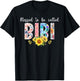Blessed To Be Called Bibi Grandma Bibi Grandmother T-Shirt - T-Shirt | Black