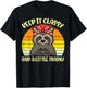 Raccoon Keep It Classy Little Trashy Mom Women Girls Kids T-Shirt - T-Shirt | Black
