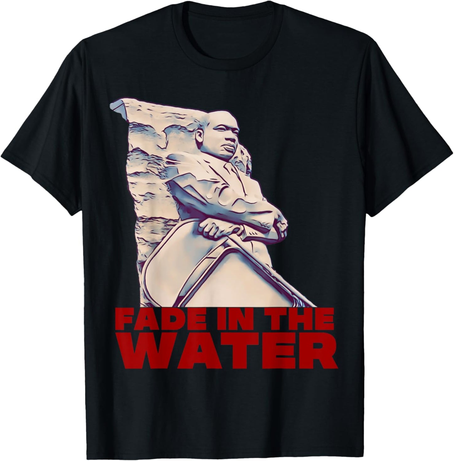 Fade In The Water Montgomery Alabama Riverboat T-Shirt - T-Shirt | Black