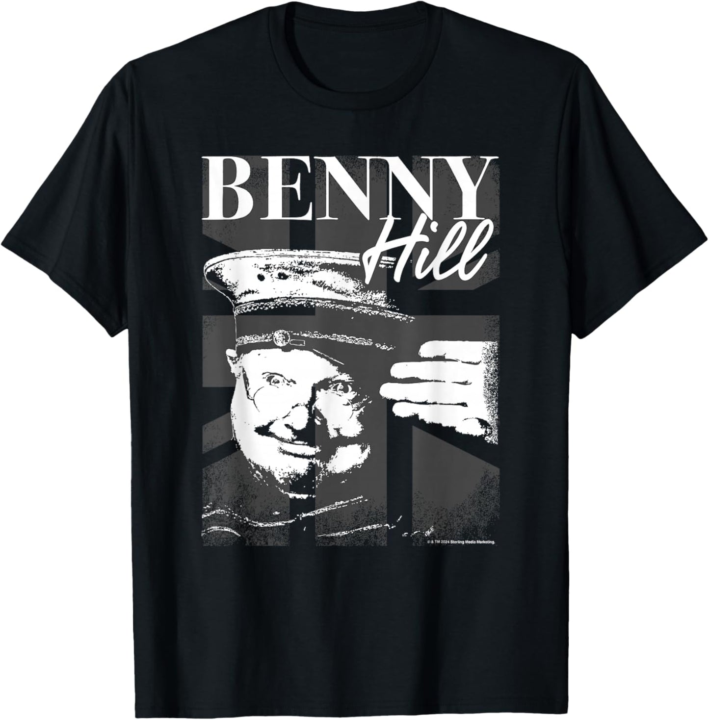 Comedian Sailors Hat Salute Britain T-Shirt - T-Shirt | Black