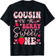 Cousin Of The Berry Sweet One Strawberry 1St Birthday T-Shirt - T-Shirt | Black
