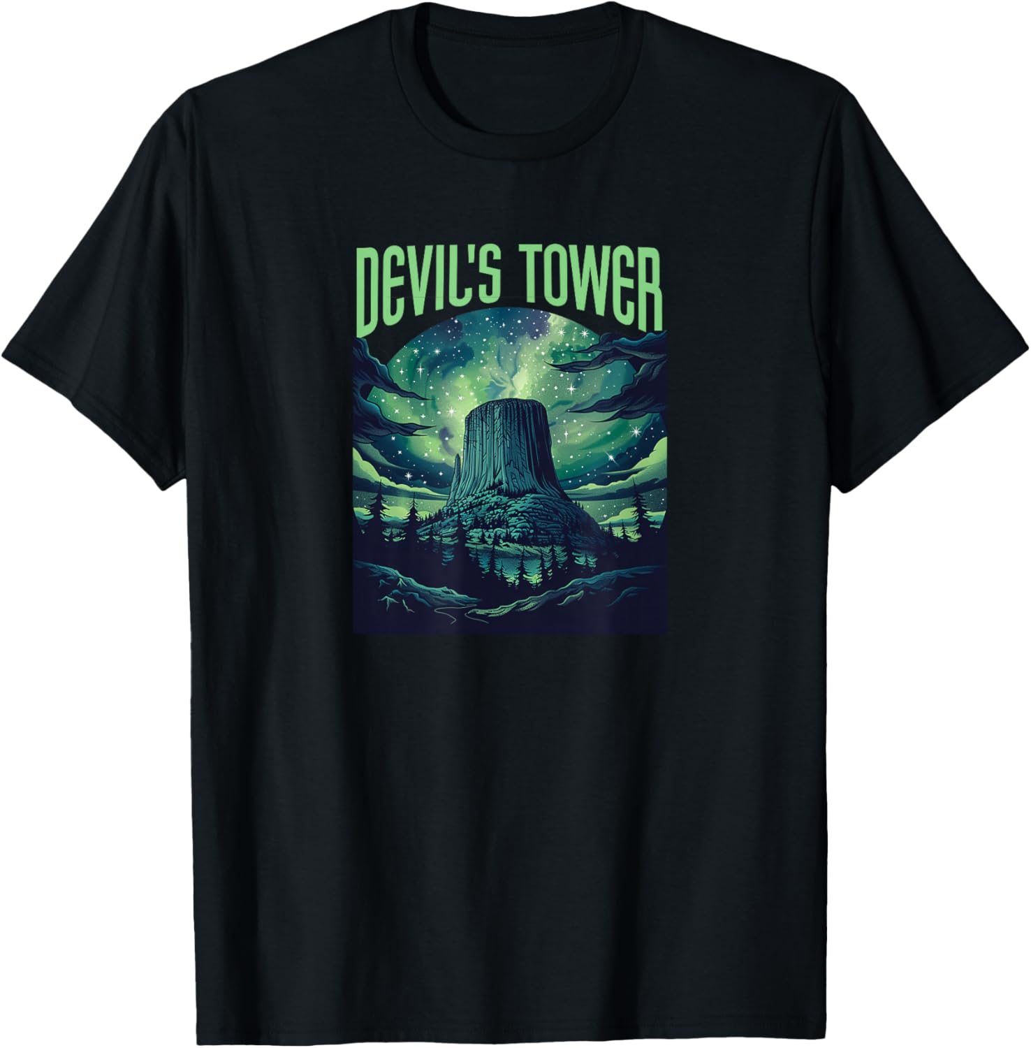 Devils Tower - Devils Tower T-Shirt - T-Shirt | Black