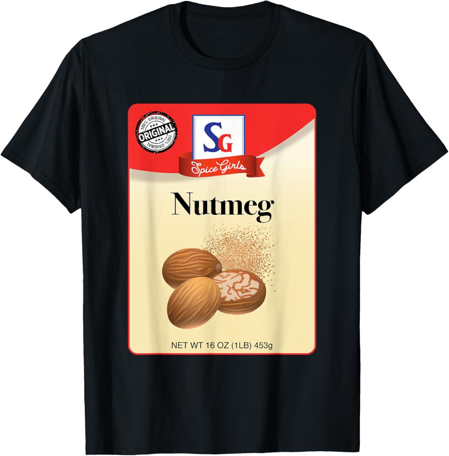 Spice Halloween Costume - Nutmeg - Group, Girls, Women T-Shirt - T-Shirt | Black