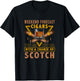 Cool Cigar and Scotch for Old Guys or Dads Gifts T-Shirt - T-Shirt | Black