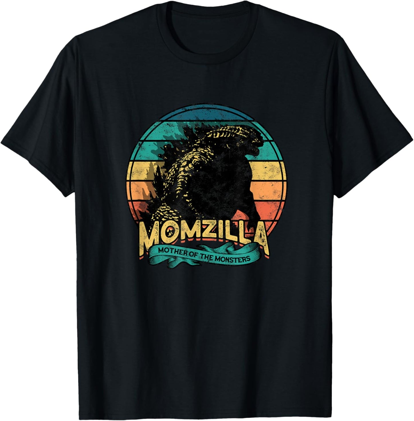 Momzilla Mother of the Monsters - Mama T-Shirt - T-Shirt | Black