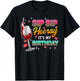 Sip Sip Hooray It's My Birthday - Wine Drinker Funny Women T-Shirt - T-Shirt | Black