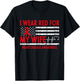 I Wear Red For My Wife Heart Disease Awareness T-Shirt - T-Shirt | Black