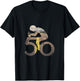 50th Birthday Cycle for Cyclist Tour Bike Lover Cycling T-Shirt - T-Shirt | Black