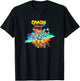 Crash Bandicoot 4: It's About Time Split Island Game Poster T-Shirt - T-Shirt | Black