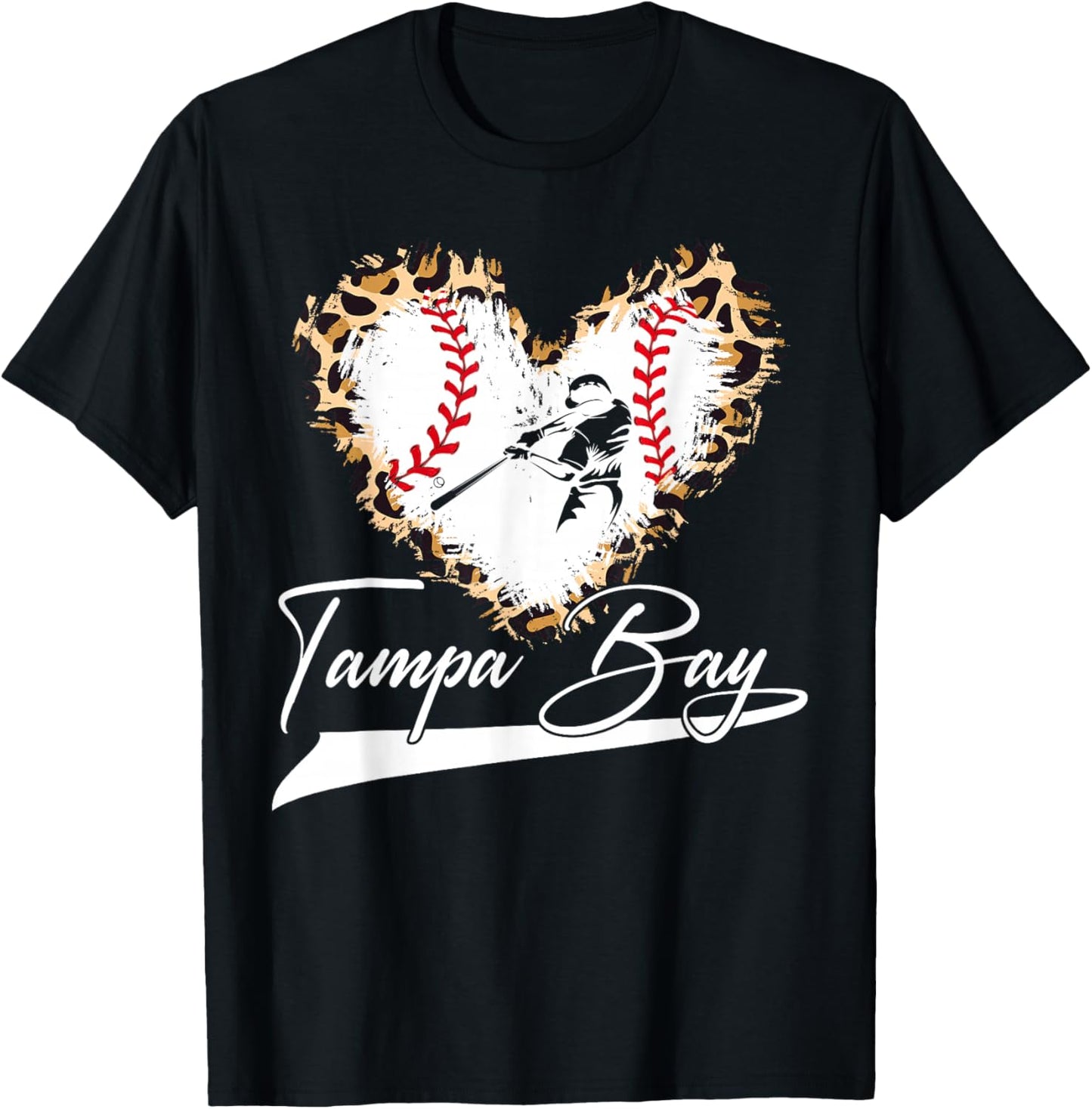 Tamba Bay Souvenir Heart Outfit I Love Tamba Bay T-Shirt - T-Shirt | Black