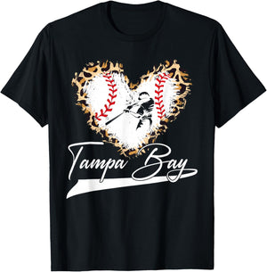 Tamba Bay Souvenir Heart Outfit I Love Tamba Bay T-Shirt - T-Shirt | Black