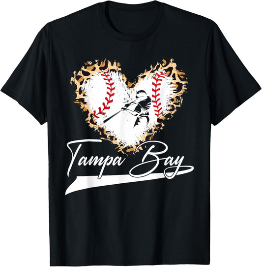 Tamba Bay Souvenir Heart Outfit I Love Tamba Bay T-Shirt - T-Shirt | Black