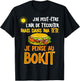 Guadeloupe Bokit Cuisine Antilles Humour Travel Tropical , Black, S T-Shirt - T-Shirt | Black