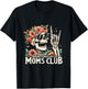 Overstimulated Moms Club Happy Mother's Day Mom Trendy Words T-Shirt - T-Shirt | Black