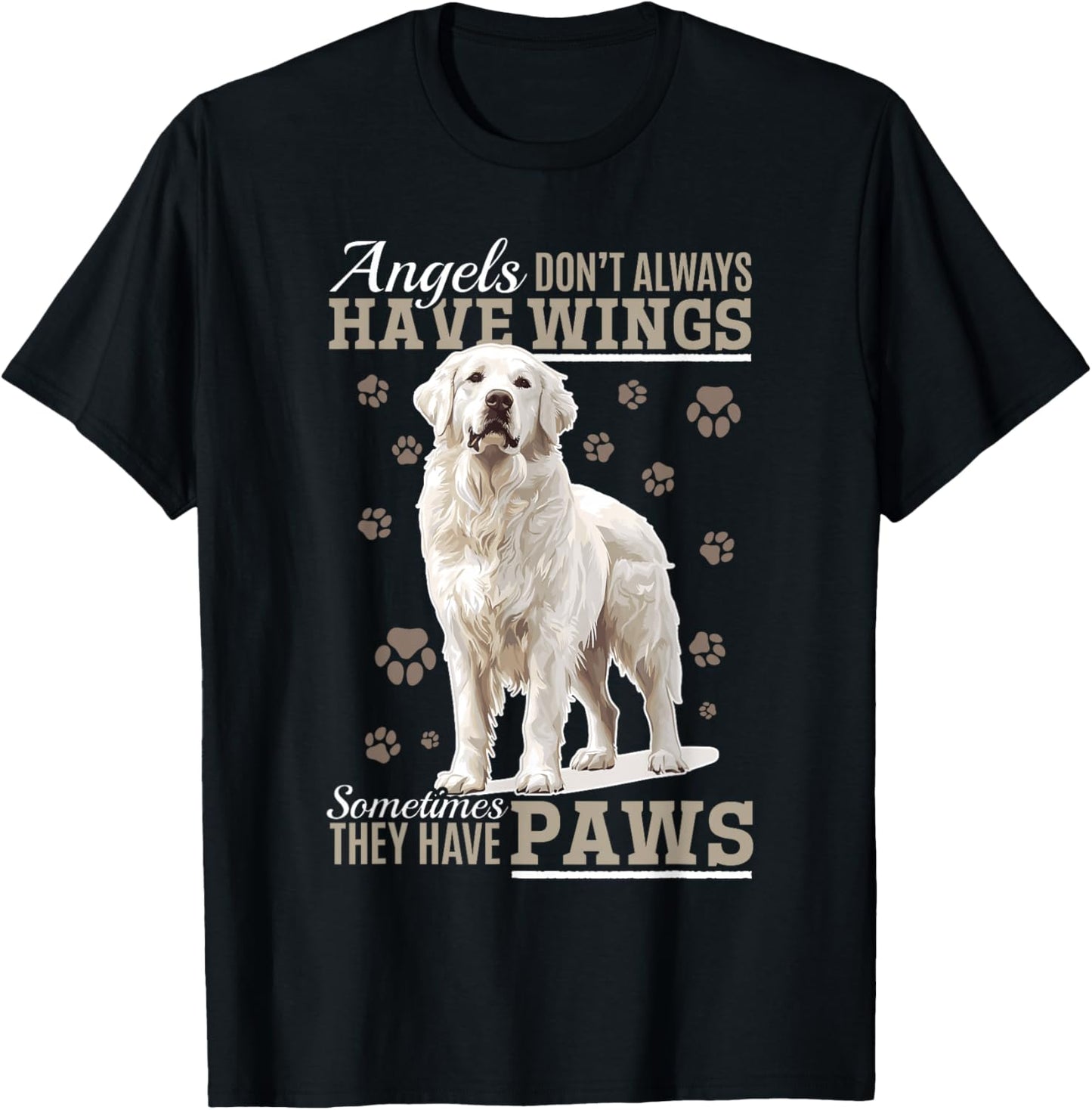 Great Pyrenees Dog Owner T-Shirt - T-Shirt | Black