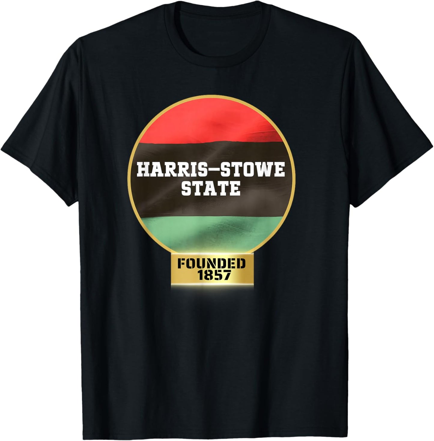 Harris–Stowe State, HSSU, HBC, Proud HBCU T-Shirt - T-Shirt | Black