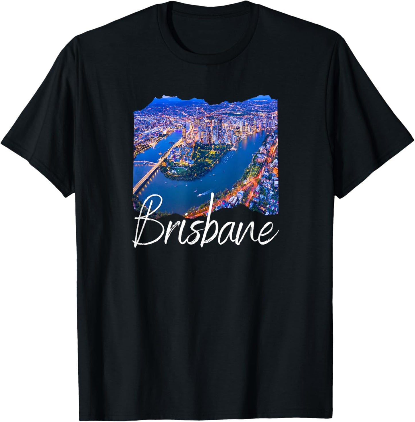 Australia Brisbane T-Shirt - T-Shirt | Black