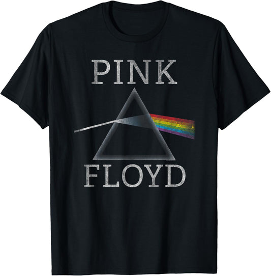 Pink Floyd Dark Side Of The Moon Rock Music Band T-Shirt - T-Shirt | Black