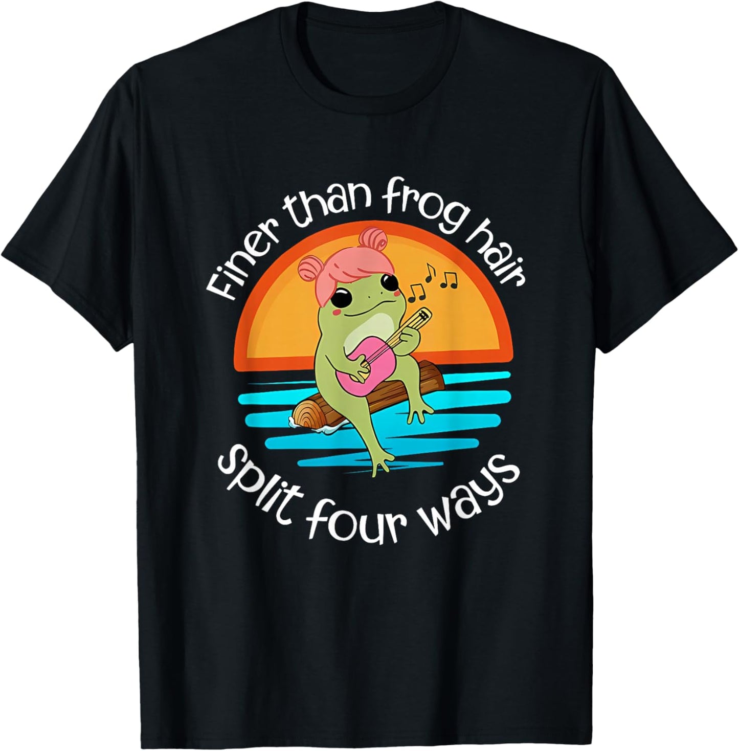 Funny Frog T-Shirt - T-Shirt | Black
