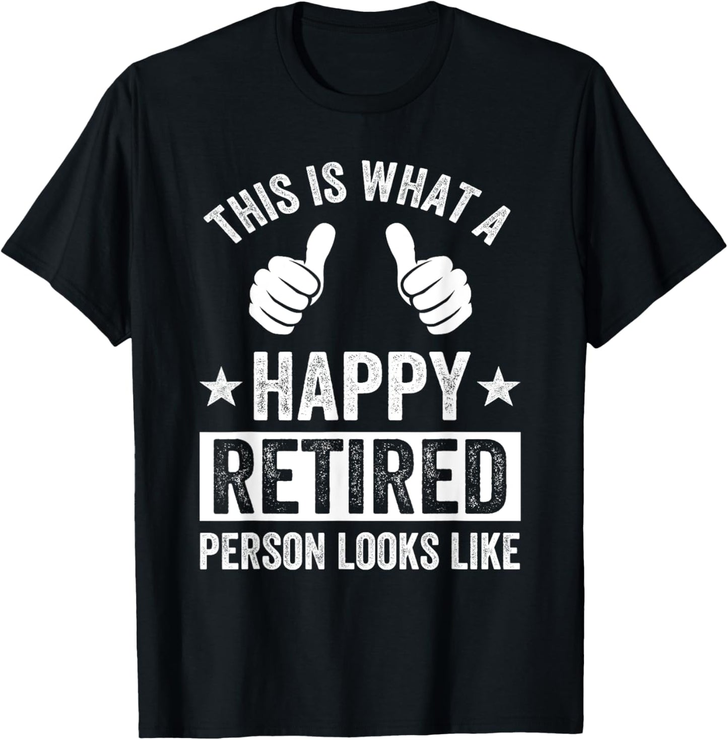 Funny Retirement Retired Men Women T-Shirt - T-Shirt | Black