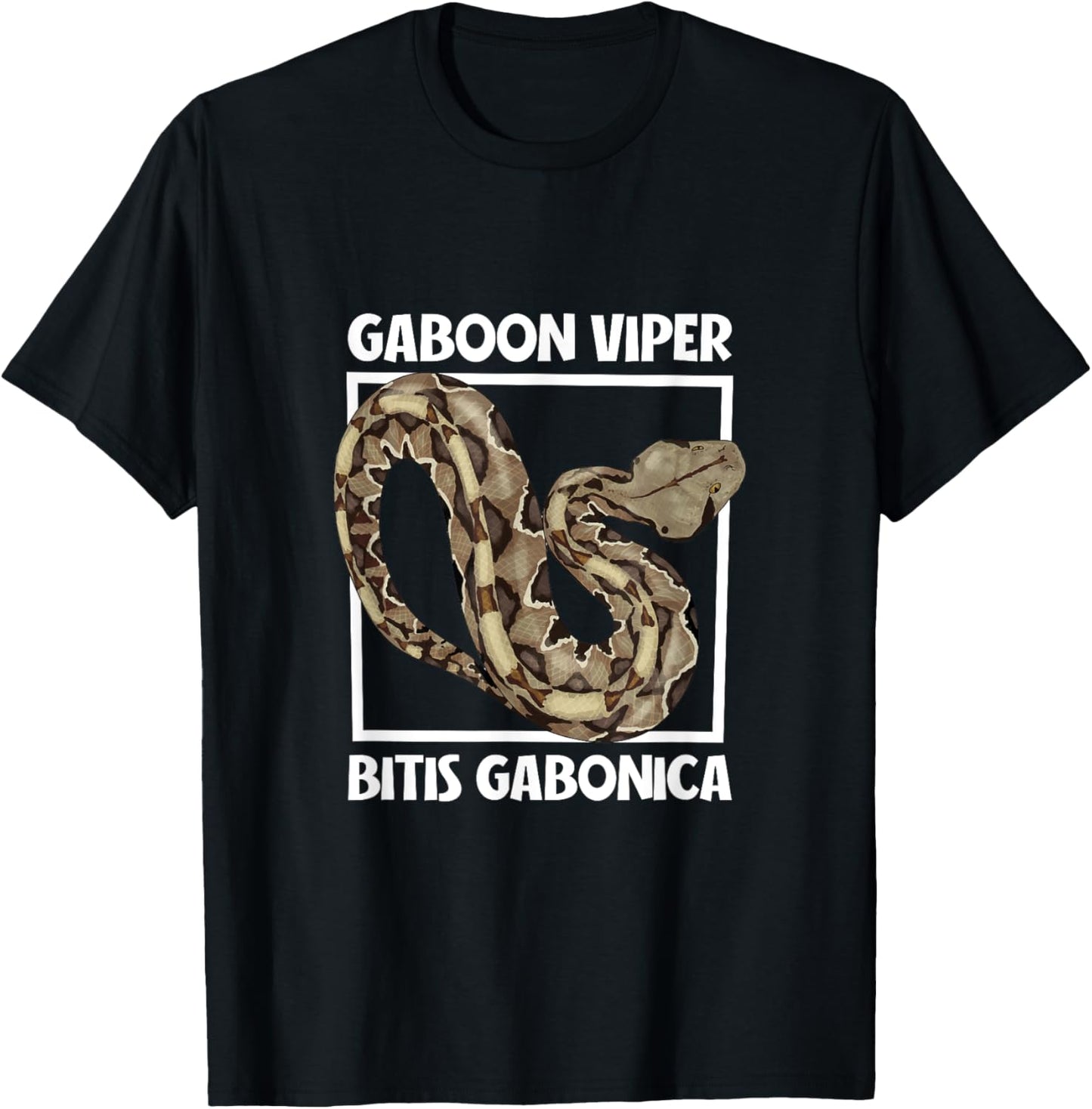 Gaboon Viper T-Shirt - T-Shirt | Black
