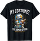 Christian Halloween Costume Armor of God Ephesians 6:11 T-Shirt - T-Shirt | Black