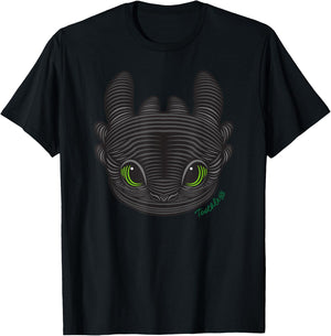 How to Train Your Dragon 3 Toothless Shirt T-Shirt - T-Shirt | Black
