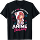 Just A Girl Who Loves Anime and Sketching Otaku Anime Merch Small T-Shirt - T-Shirt | Black