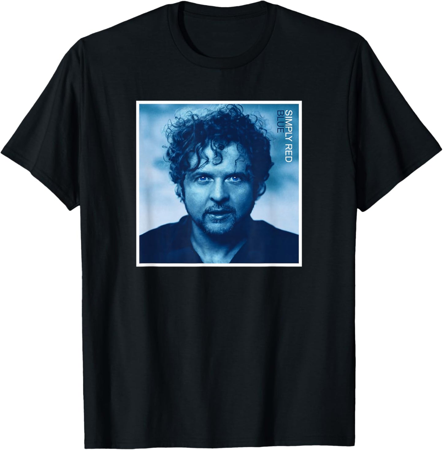 Simply Red "Blue" T-Shirt - T-Shirt | Black
