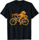 Octopus Riding Bicycle Octopus T-Shirt - T-Shirt | Black