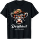Dorfkind Und Stolz drauf Bauern & Landwirt Kuh T-Shirt - T-Shirt | Black