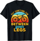 Put Something Fun Between Your Legs Funny Bicycle Cycling T-Shirt - T-Shirt | Black