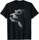 Irish Greyhound Dog Graphic Pet T-Shirt - T-Shirt | Black