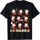 Funny Santa PE Teacher Christmas Xmas Vibes A PE Christmas Women T-Shirt - T-Shirt | Black